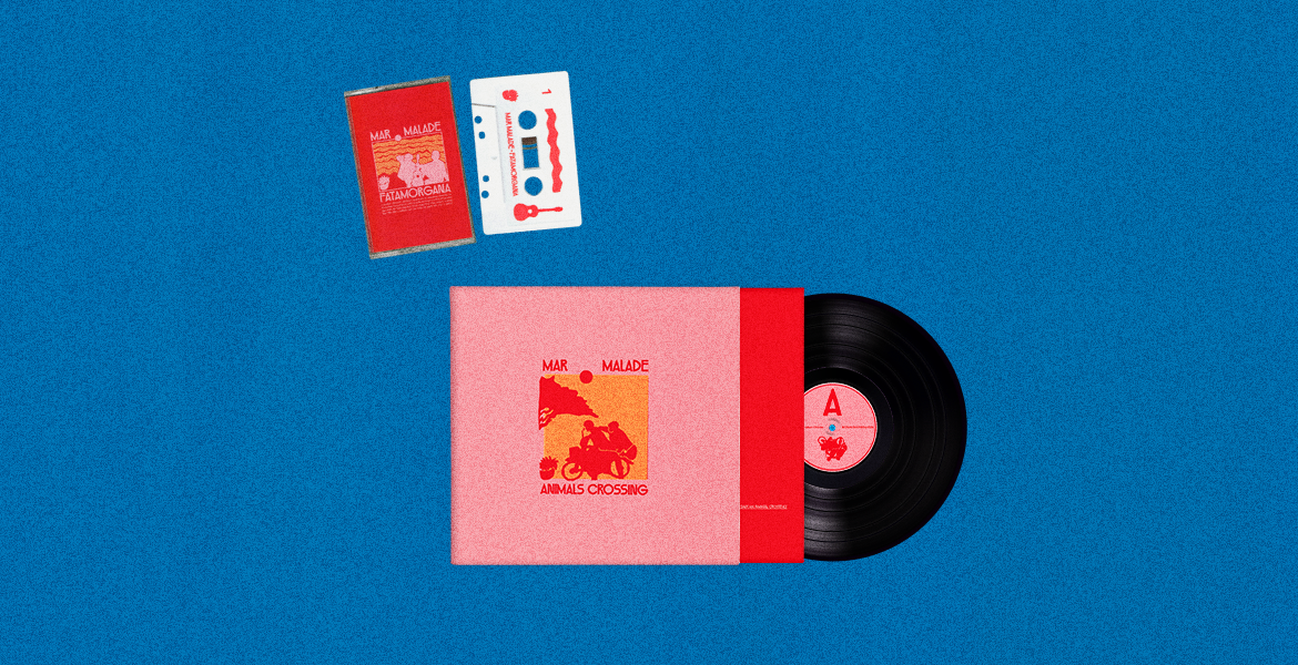 Vinyl Bundle “Dromedary”, EP Cassette Fatamorgana & Vinyl Animals Crossing